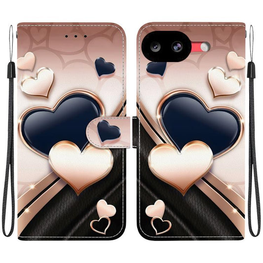 Crystal Texture Colored Drawing Leather Phone Case, For Google Pixel 10a, For Google Pixel 9a, For Google Pixel 9 Pro XL, For Google Pixel 9 / Pixel 9 Pro, For Google Pixel 8a, For Google Pixel 8 Pro, For Google Pixel 8, For Google Pixel 7a            ...