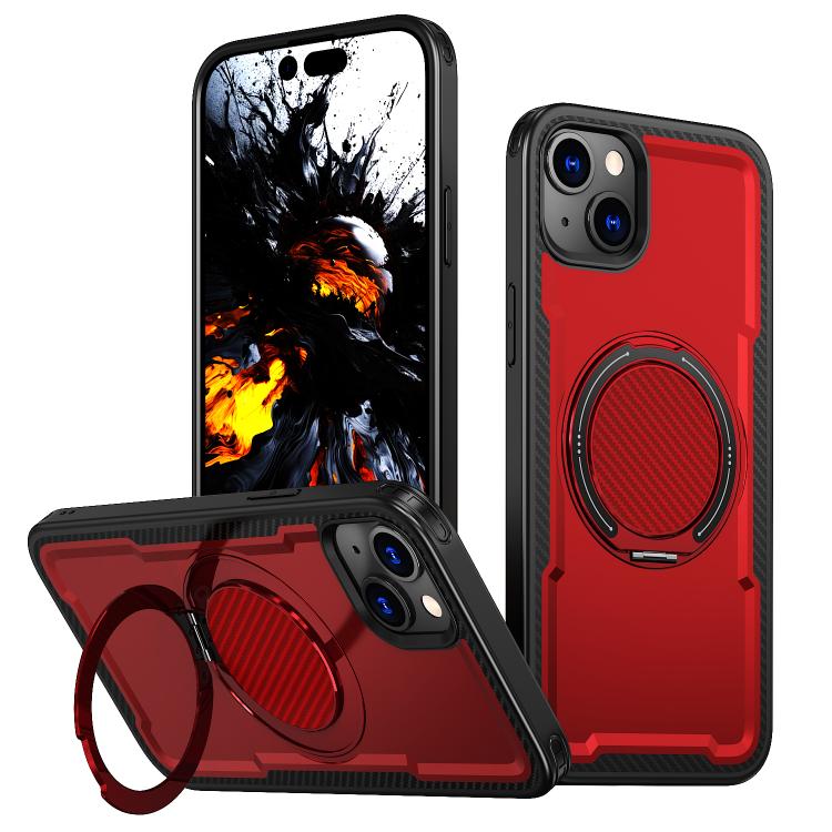 kalebol Metal 360 Degree Rotation Holder MagSafe Phone Case, For iPhone 14, For iPhone 14 Pro, For iPhone 14 Pro Max, For iPhone 13 Pro, For iPhone 13
