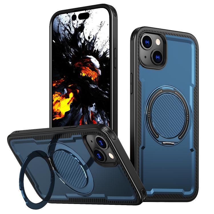 kalebol Metal 360 Degree Rotation Holder MagSafe Phone Case, For iPhone 14, For iPhone 14 Pro, For iPhone 14 Pro Max, For iPhone 13 Pro, For iPhone 13