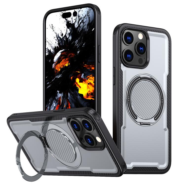 kalebol Metal 360 Degree Rotation Holder MagSafe Phone Case, For iPhone 14, For iPhone 14 Pro, For iPhone 14 Pro Max, For iPhone 13 Pro, For iPhone 13