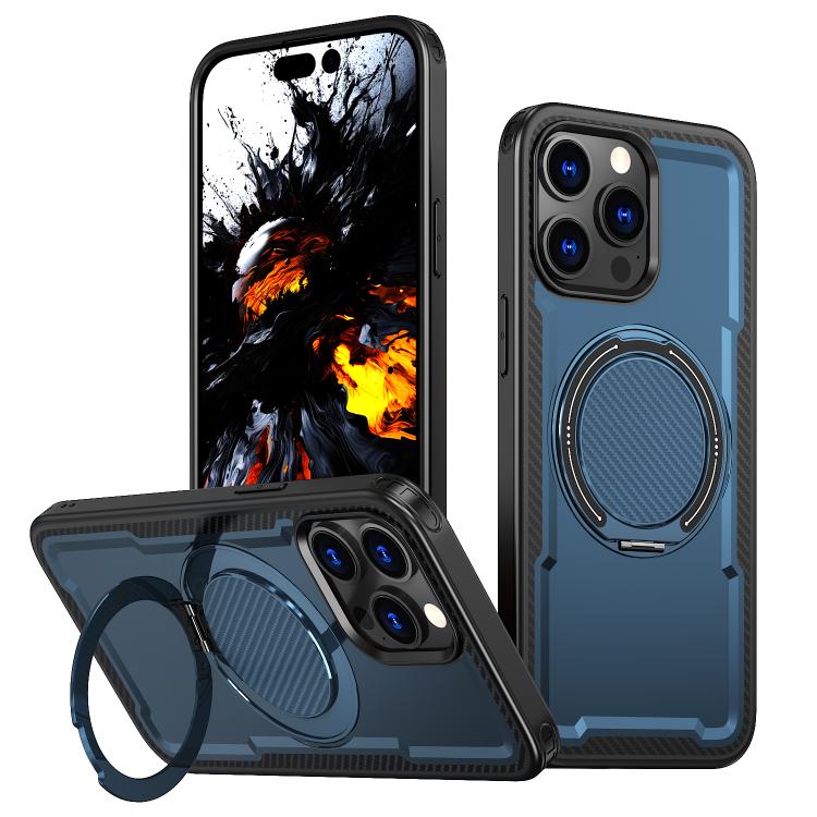 kalebol Metal 360 Degree Rotation Holder MagSafe Phone Case, For iPhone 14, For iPhone 14 Pro, For iPhone 14 Pro Max, For iPhone 13 Pro, For iPhone 13