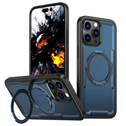 kalebol Metal 360 Degree Rotation Holder MagSafe Phone Case, For iPhone 14, For iPhone 14 Pro, For iPhone 14 Pro Max, For iPhone 13 Pro, For iPhone 13