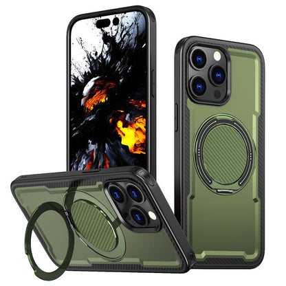 kalebol Metal 360 Degree Rotation Holder MagSafe Phone Case, For iPhone 14, For iPhone 14 Pro, For iPhone 14 Pro Max, For iPhone 13 Pro, For iPhone 13