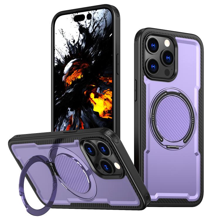 kalebol Metal 360 Degree Rotation Holder MagSafe Phone Case, For iPhone 14, For iPhone 14 Pro, For iPhone 14 Pro Max, For iPhone 13 Pro, For iPhone 13