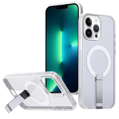 kalebol Honeycomb Cooling MagSafe Holder Phone Case, For iPhone 14, For iPhone 14 Pro, For iPhone 14 Pro Max, For iPhone 13 Pro Max, For iPhone 13