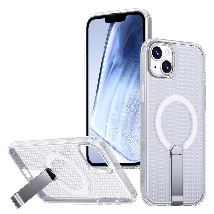 kalebol Honeycomb Cooling MagSafe Holder Phone Case, For iPhone 14, For iPhone 14 Pro, For iPhone 14 Pro Max, For iPhone 13 Pro Max, For iPhone 13