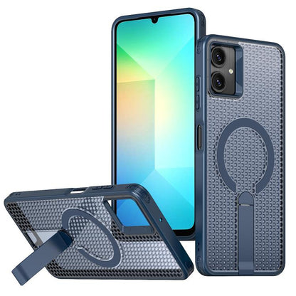 kalebol Honeycomb Cooling MagSafe Holder Phone Case, For Galaxy A57 5G, For Galaxy A37 5G, For Galaxy A27 5G, For Galaxy A17 4G / 5G, For Galaxy A07 4G / 5G, For Galaxy A06 5G, For Galaxy A56 5G, For Galaxy A26 5G, For Galaxy A36 5G, For Galaxy A16 5G ...