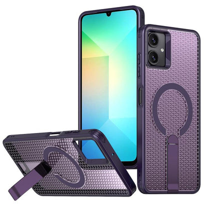 kalebol Honeycomb Cooling MagSafe Holder Phone Case, For Galaxy A57 5G, For Galaxy A37 5G, For Galaxy A27 5G, For Galaxy A17 4G / 5G, For Galaxy A07 4G / 5G, For Galaxy A06 5G, For Galaxy A56 5G, For Galaxy A26 5G, For Galaxy A36 5G, For Galaxy A16 5G ...