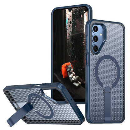 kalebol Honeycomb Cooling MagSafe Holder Phone Case, For Samsung Galaxy A57 5G, For Samsung Galaxy A37 5G, For Samsung Galaxy A06 5G, For Samsung Galaxy A56 5G, For Samsung Galaxy A26 5G, For Samsung Galaxy A36 5G, For Samsung Galaxy A16 5G            ...