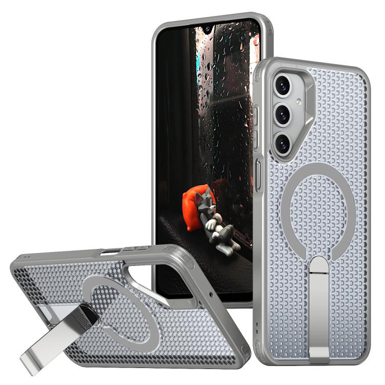 kalebol Honeycomb Cooling MagSafe Holder Phone Case, For Samsung Galaxy A57 5G, For Samsung Galaxy A37 5G, For Samsung Galaxy A06 5G, For Samsung Galaxy A56 5G, For Samsung Galaxy A26 5G, For Samsung Galaxy A36 5G, For Samsung Galaxy A16 5G            ...