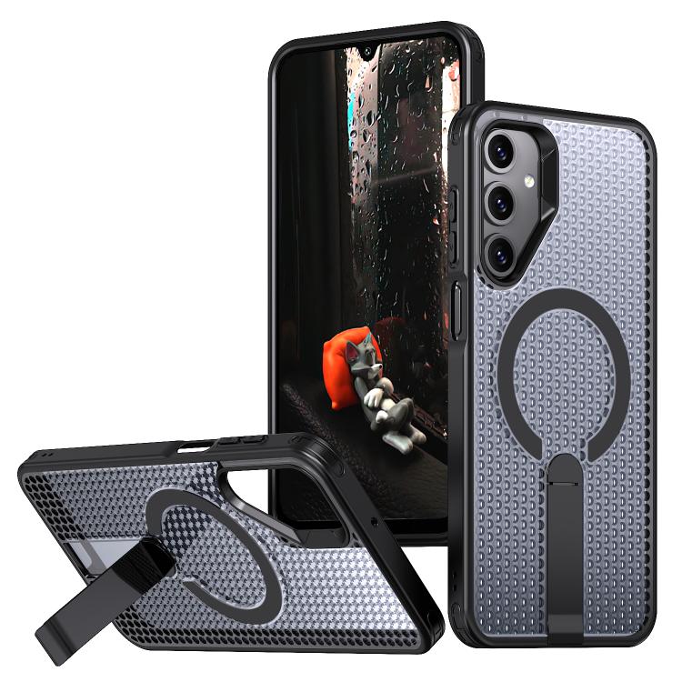 kalebol Honeycomb Cooling MagSafe Holder Phone Case, For Samsung Galaxy A57 5G, For Samsung Galaxy A37 5G, For Samsung Galaxy A06 5G, For Samsung Galaxy A56 5G, For Samsung Galaxy A26 5G, For Samsung Galaxy A36 5G, For Samsung Galaxy A16 5G            ...