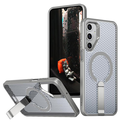 kalebol Honeycomb Cooling MagSafe Holder Phone Case, For Samsung Galaxy A57 5G, For Samsung Galaxy A37 5G, For Samsung Galaxy A06 5G, For Samsung Galaxy A56 5G, For Samsung Galaxy A26 5G, For Samsung Galaxy A36 5G, For Samsung Galaxy A16 5G            ...