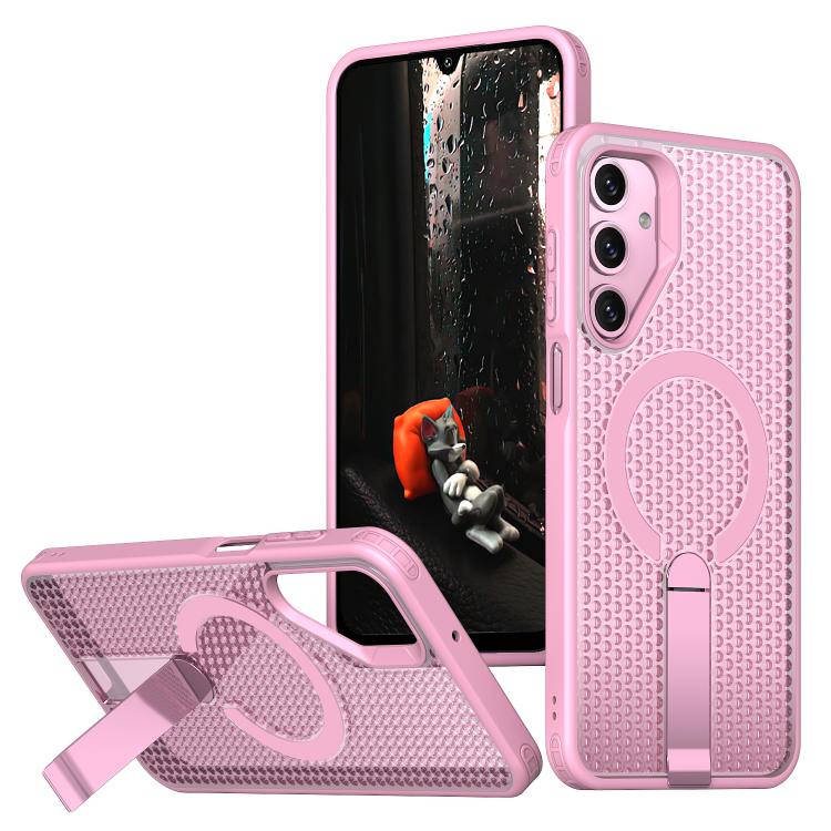 kalebol Honeycomb Cooling MagSafe Holder Phone Case, For Samsung Galaxy A57 5G, For Samsung Galaxy A37 5G, For Samsung Galaxy A06 5G, For Samsung Galaxy A56 5G, For Samsung Galaxy A26 5G, For Samsung Galaxy A36 5G, For Samsung Galaxy A16 5G            ...