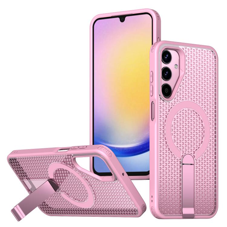 kalebol Honeycomb Cooling MagSafe Holder Phone Case, For Samsung Galaxy A57 5G, For Samsung Galaxy A37 5G, For Samsung Galaxy A06 5G, For Samsung Galaxy A56 5G, For Samsung Galaxy A26 5G, For Samsung Galaxy A36 5G, For Samsung Galaxy A16 5G            ...