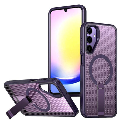 kalebol Honeycomb Cooling MagSafe Holder Phone Case, For Samsung Galaxy A57 5G, For Samsung Galaxy A37 5G, For Samsung Galaxy A06 5G, For Samsung Galaxy A56 5G, For Samsung Galaxy A26 5G, For Samsung Galaxy A36 5G, For Samsung Galaxy A16 5G            ...