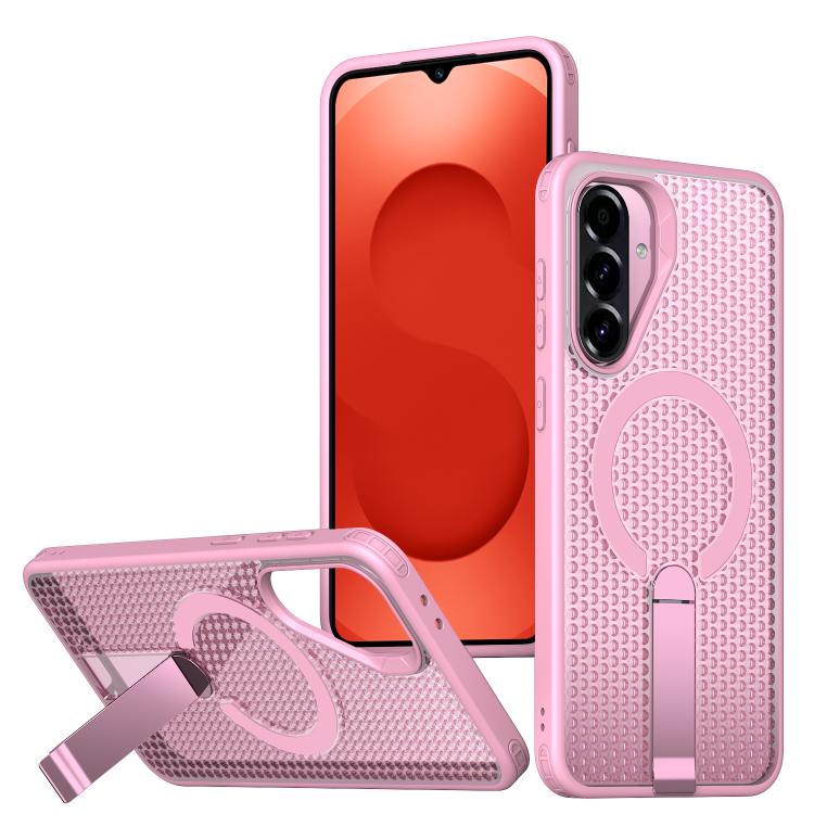 kalebol Honeycomb Cooling MagSafe Holder Phone Case, For Samsung Galaxy A57 5G, For Samsung Galaxy A37 5G, For Samsung Galaxy A06 5G, For Samsung Galaxy A56 5G, For Samsung Galaxy A26 5G, For Samsung Galaxy A36 5G, For Samsung Galaxy A16 5G            ...
