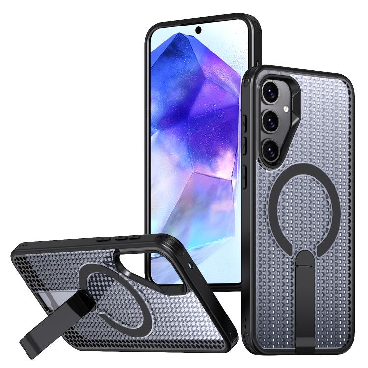 kalebol Honeycomb Cooling MagSafe Holder Phone Case, For Samsung Galaxy A57 5G, For Samsung Galaxy A37 5G, For Samsung Galaxy A06 5G, For Samsung Galaxy A56 5G, For Samsung Galaxy A26 5G, For Samsung Galaxy A36 5G, For Samsung Galaxy A16 5G            ...