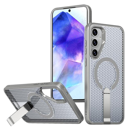 kalebol Honeycomb Cooling MagSafe Holder Phone Case, For Samsung Galaxy A57 5G, For Samsung Galaxy A37 5G, For Samsung Galaxy A06 5G, For Samsung Galaxy A56 5G, For Samsung Galaxy A26 5G, For Samsung Galaxy A36 5G, For Samsung Galaxy A16 5G            ...