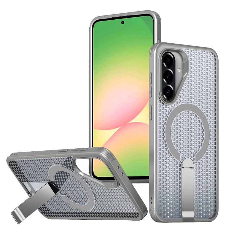 kalebol Honeycomb Cooling MagSafe Holder Phone Case, For Galaxy A57 5G, For Galaxy A37 5G, For Galaxy A27 5G, For Galaxy A17 4G / 5G, For Galaxy A07 4G / 5G, For Galaxy A06 5G, For Galaxy A56 5G, For Galaxy A26 5G, For Galaxy A36 5G, For Galaxy A16 5G ...