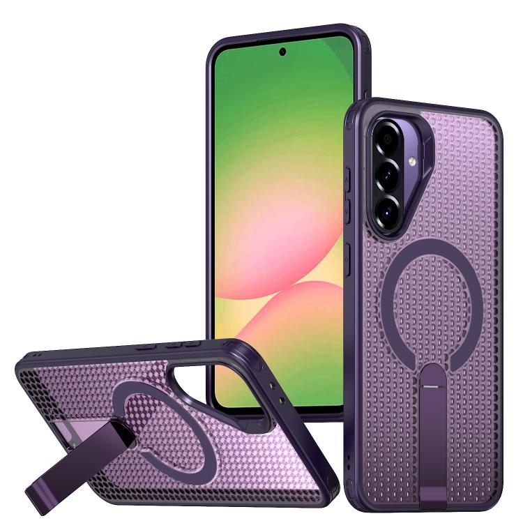 kalebol Honeycomb Cooling MagSafe Holder Phone Case, For Galaxy A57 5G, For Galaxy A37 5G, For Galaxy A27 5G, For Galaxy A17 4G / 5G, For Galaxy A07 4G / 5G, For Galaxy A06 5G, For Galaxy A56 5G, For Galaxy A26 5G, For Galaxy A36 5G, For Galaxy A16 5G ...