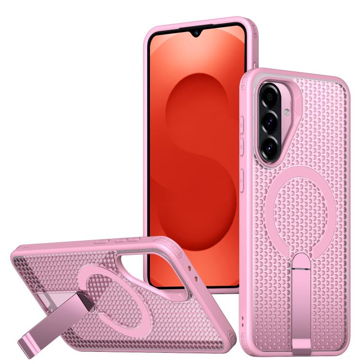 kalebol Honeycomb Cooling MagSafe Holder Phone Case, For Galaxy A57 5G, For Galaxy A37 5G, For Galaxy A27 5G, For Galaxy A17 4G / 5G, For Galaxy A07 4G / 5G, For Galaxy A06 5G, For Galaxy A56 5G, For Galaxy A26 5G, For Galaxy A36 5G, For Galaxy A16 5G ...