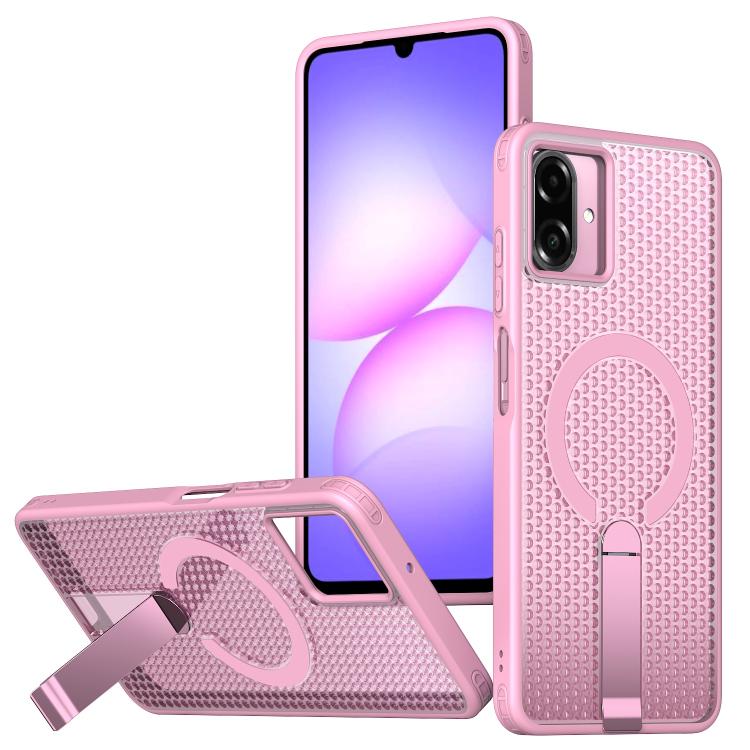 kalebol Honeycomb Cooling MagSafe Holder Phone Case, For Galaxy A57 5G, For Galaxy A37 5G, For Galaxy A27 5G, For Galaxy A17 4G / 5G, For Galaxy A07 4G / 5G, For Galaxy A06 5G, For Galaxy A56 5G, For Galaxy A26 5G, For Galaxy A36 5G, For Galaxy A16 5G ...