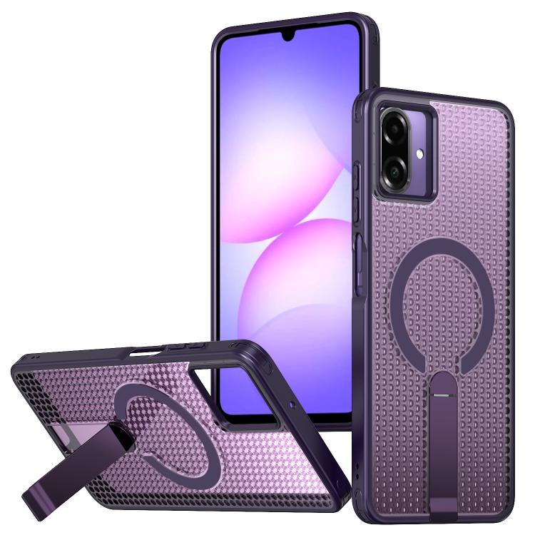 kalebol Honeycomb Cooling MagSafe Holder Phone Case, For Galaxy A57 5G, For Galaxy A37 5G, For Galaxy A27 5G, For Galaxy A17 4G / 5G, For Galaxy A07 4G / 5G, For Galaxy A06 5G, For Galaxy A56 5G, For Galaxy A26 5G, For Galaxy A36 5G, For Galaxy A16 5G ...