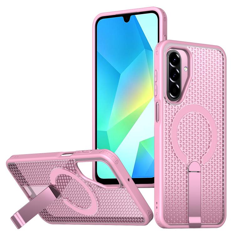 kalebol Honeycomb Cooling MagSafe Holder Phone Case, For Galaxy A57 5G, For Galaxy A37 5G, For Galaxy A27 5G, For Galaxy A17 4G / 5G, For Galaxy A07 4G / 5G, For Galaxy A06 5G, For Galaxy A56 5G, For Galaxy A26 5G, For Galaxy A36 5G, For Galaxy A16 5G ...