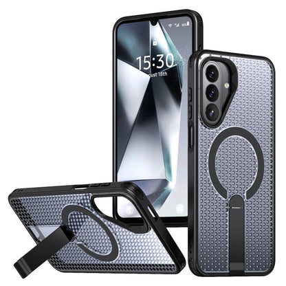 kalebol Honeycomb Cooling MagSafe Holder Phone Case, For Galaxy A57 5G, For Galaxy A37 5G, For Galaxy A27 5G, For Galaxy A17 4G / 5G, For Galaxy A07 4G / 5G, For Galaxy A06 5G, For Galaxy A56 5G, For Galaxy A26 5G, For Galaxy A36 5G, For Galaxy A16 5G ...