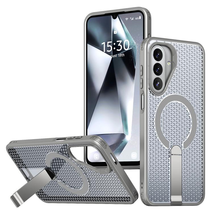 kalebol Honeycomb Cooling MagSafe Holder Phone Case, For Galaxy A57 5G, For Galaxy A37 5G, For Galaxy A27 5G, For Galaxy A17 4G / 5G, For Galaxy A07 4G / 5G, For Galaxy A06 5G, For Galaxy A56 5G, For Galaxy A26 5G, For Galaxy A36 5G, For Galaxy A16 5G ...