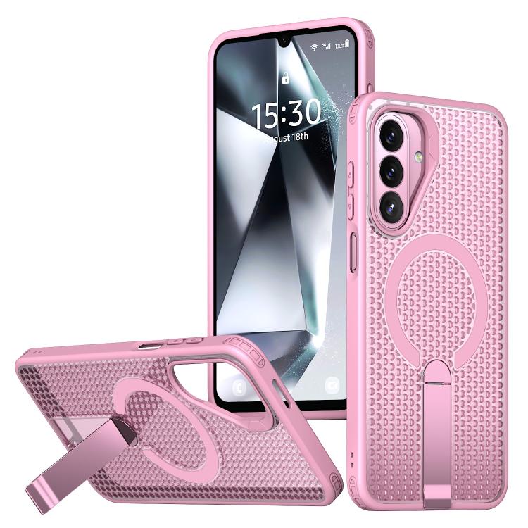 kalebol Honeycomb Cooling MagSafe Holder Phone Case, For Galaxy A57 5G, For Galaxy A37 5G, For Galaxy A27 5G, For Galaxy A17 4G / 5G, For Galaxy A07 4G / 5G, For Galaxy A06 5G, For Galaxy A56 5G, For Galaxy A26 5G, For Galaxy A36 5G, For Galaxy A16 5G ...