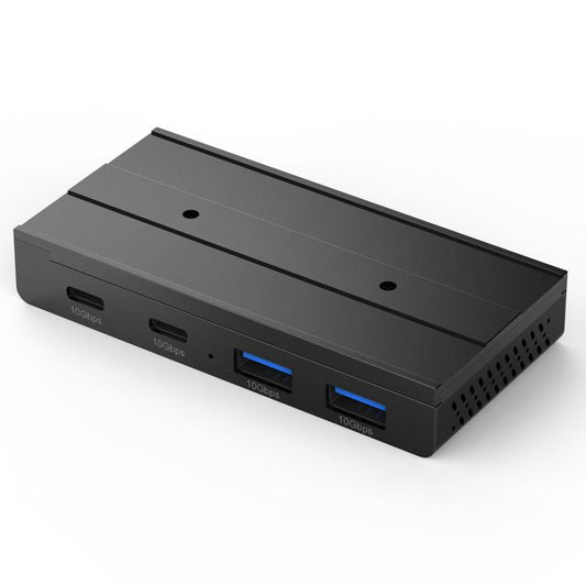 HST-2A2C 4 in 1 USB 3.2 10Gbps Detachable Magnetic Docking Station