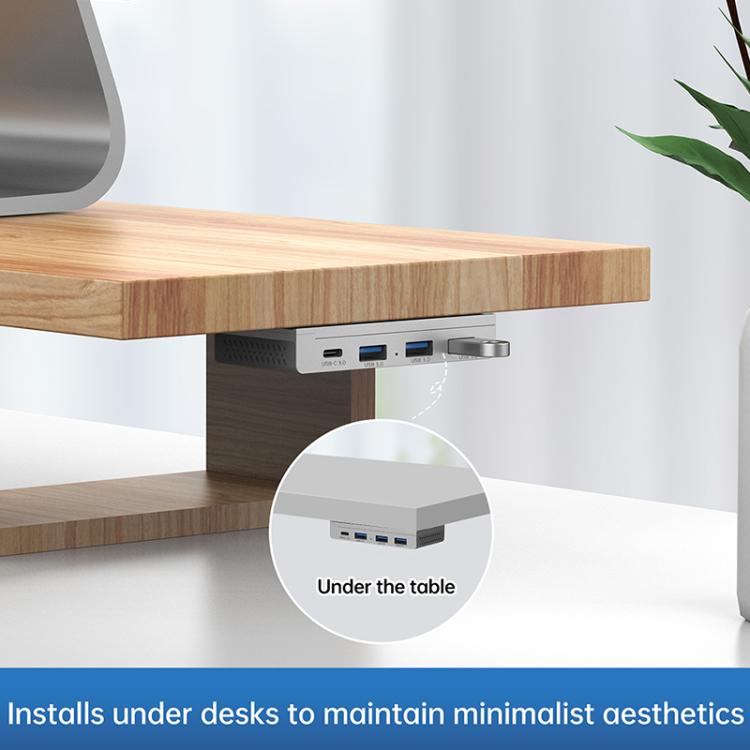 HST-3A1C 4 in 1 USB 3.0 Detachable Magnetic Docking Station