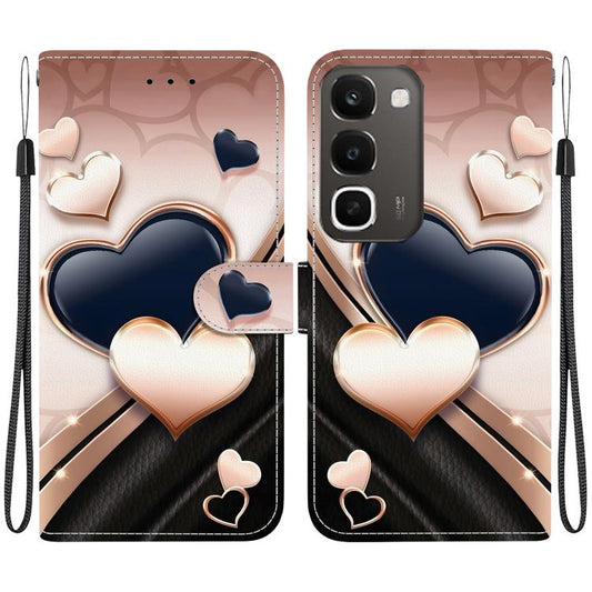 Crystal Texture Colored Drawing Leather Phone Case, For Realme C100 4G / C100i 4G, For Realme 16 5G, For Realme 16 Pro+ 5G, For Realme 16 Pro 5G, For Realme 14, For Realme Neo7 SE, For Realme 14 Pro+, For Realme 14 Pro
