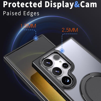Kalebol 360-degree Rotating MagSafe Magnetic Holder Phone Case, For Samsung Galaxy S24 Ultra 5G, For Samsung Galaxy S24+ 5G, For Samsung Galaxy S24 5G, For Samsung Galaxy S23 FE 5G, For Samsung Galaxy S23 Ultra 5G, For Samsung Galaxy S23+ 5G           ...