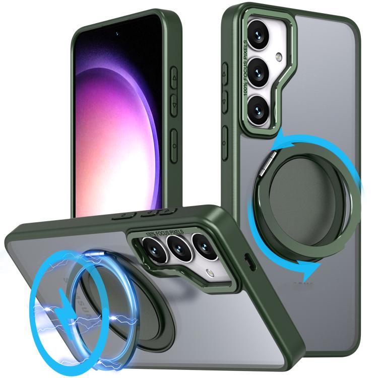 Kalebol 360-degree Rotating MagSafe Magnetic Holder Phone Case, For Samsung Galaxy S24 Ultra 5G, For Samsung Galaxy S24+ 5G, For Samsung Galaxy S24 5G, For Samsung Galaxy S23 FE 5G, For Samsung Galaxy S23 Ultra 5G, For Samsung Galaxy S23+ 5G           ...