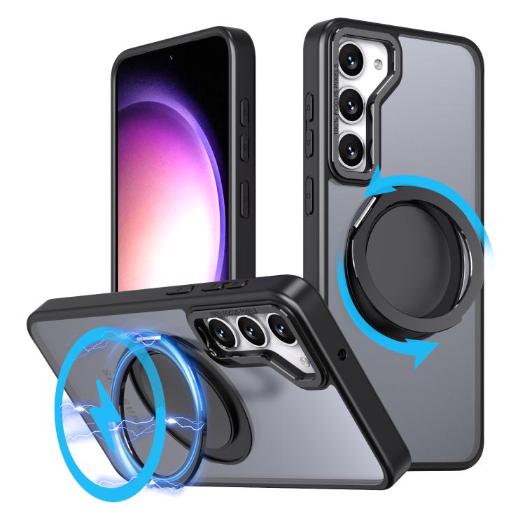 Kalebol 360-degree Rotating MagSafe Magnetic Holder Phone Case, For Samsung Galaxy S24 Ultra 5G, For Samsung Galaxy S24+ 5G, For Samsung Galaxy S24 5G, For Samsung Galaxy S23 FE 5G, For Samsung Galaxy S23 Ultra 5G, For Samsung Galaxy S23+ 5G�����������...