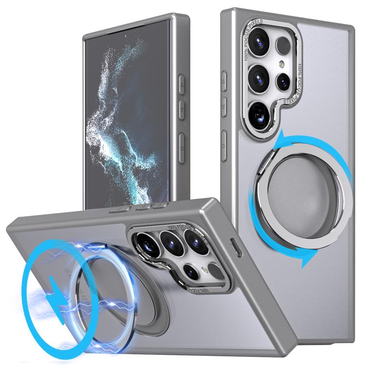 Kalebol 360-degree Rotating MagSafe Magnetic Holder Phone Case, For Samsung Galaxy S24 Ultra 5G, For Samsung Galaxy S24+ 5G, For Samsung Galaxy S24 5G, For Samsung Galaxy S23 FE 5G, For Samsung Galaxy S23 Ultra 5G, For Samsung Galaxy S23+ 5G�����������...