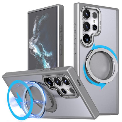 Kalebol 360-degree Rotating MagSafe Magnetic Holder Phone Case, For Samsung Galaxy S24 Ultra 5G, For Samsung Galaxy S24+ 5G, For Samsung Galaxy S24 5G, For Samsung Galaxy S23 FE 5G, For Samsung Galaxy S23 Ultra 5G, For Samsung Galaxy S23+ 5G�����������...