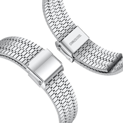 xDfind Seven Beads Buckle Stainless Steel Watch Band, For Apple Watch 42 / 44 / 45 / 46 / 49mm, For Apple Watch 38 / 40 / 41 / S10 42mm
