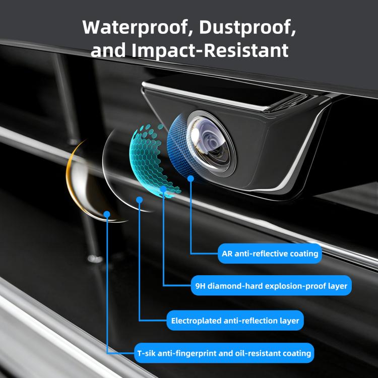 Kits de protection en PC pour objectifs pour Tesla Cybertruck 2025 / Model Y Juniper 2025 / Model S 2025 / Model 3 2025