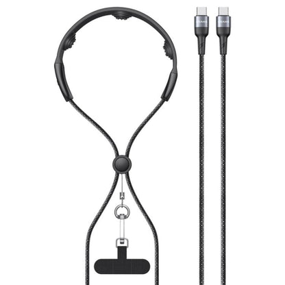 USAMS SJ759 U89 100W Fast Data Charging Cable with Massager, Length: 1.4m, SJ759USB01