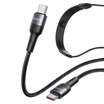 USAMS SJ759 U89 100W Fast Data Charging Cable with Massager, Length: 1.4m, SJ759USB01
