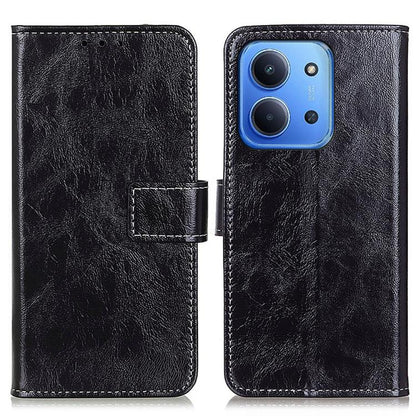 Retro Crazy Horse Texture Leather Phone Case, For Redmi A7 Pro 171mm/Poco C85x 5G, For Redmi Turbo 5 Max / Poco X8 Pro Max, For Redmi Turbo 5 5G / Poco X8 Pro 5G, For Redmi Note 15 Pro+ 5G Global 163.3mm, For Redmi Note 15 5G Global 164mm              ...
