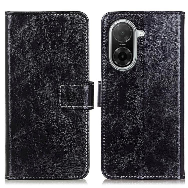 Retro Crazy Horse Texture Leather Phone Case, For Redmi A7 Pro 171mm/Poco C85x 5G, For Redmi Turbo 5 Max / Poco X8 Pro Max, For Redmi Turbo 5 5G / Poco X8 Pro 5G, For Redmi Note 15 Pro+ 5G Global 163.3mm, For Redmi Note 15 5G Global 164mm              ...