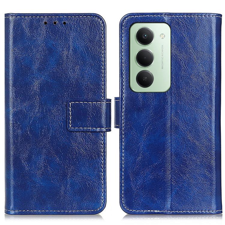 Retro Crazy Horse Texture Leather Phone Case, For Redmi A7 Pro 171mm/Poco C85x 5G, For Redmi Turbo 5 Max / Poco X8 Pro Max, For Redmi Turbo 5 5G / Poco X8 Pro 5G, For Redmi Note 15 Pro+ 5G Global 163.3mm, For Redmi Note 15 5G Global 164mm              ...