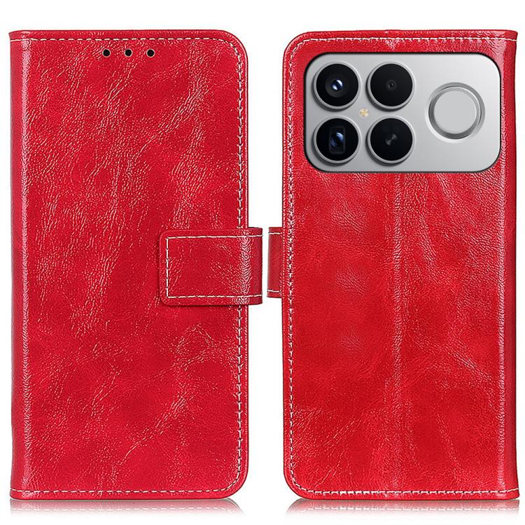 Retro Crazy Horse Texture Leather Phone Case, For Redmi A7 Pro 171mm/Poco C85x 5G, For Redmi Turbo 5 Max / Poco X8 Pro Max, For Redmi Turbo 5 5G / Poco X8 Pro 5G, For Redmi Note 15 Pro+ 5G Global 163.3mm, For Redmi Note 15 5G Global 164mm              ...