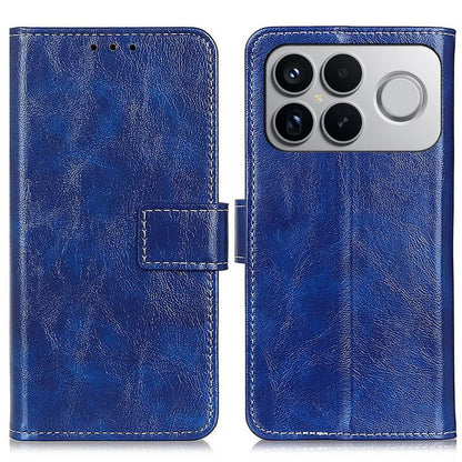 Retro Crazy Horse Texture Leather Phone Case, For Redmi A7 Pro 171mm/Poco C85x 5G, For Redmi Turbo 5 Max / Poco X8 Pro Max, For Redmi Turbo 5 5G / Poco X8 Pro 5G, For Redmi Note 15 Pro+ 5G Global 163.3mm, For Redmi Note 15 5G Global 164mm              ...