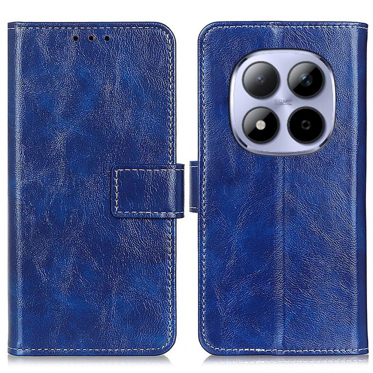 Retro Crazy Horse Texture Leather Phone Case, For Redmi A7 Pro 171mm/Poco C85x 5G, For Redmi Turbo 5 Max / Poco X8 Pro Max, For Redmi Turbo 5 5G / Poco X8 Pro 5G, For Redmi Note 15 Pro+ 5G Global 163.3mm, For Redmi Note 15 5G Global 164mm              ...