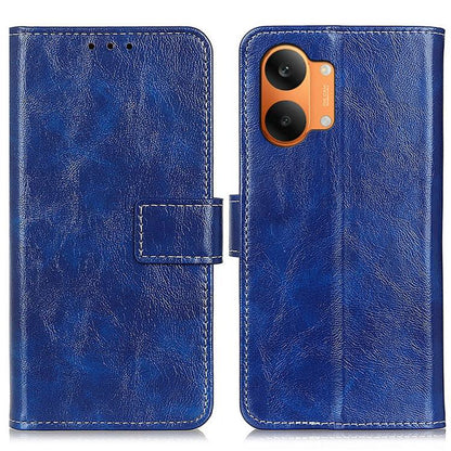 Retro Crazy Horse Texture Leather Phone Case, For Redmi A7 Pro 171mm/Poco C85x 5G, For Redmi Turbo 5 Max / Poco X8 Pro Max, For Redmi Turbo 5 5G / Poco X8 Pro 5G, For Redmi Note 15 Pro+ 5G Global 163.3mm, For Redmi Note 15 5G Global 164mm              ...